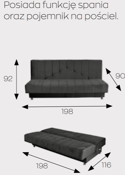 Markos Kanapa / Wersalka / Sofa WENUS Markos Kanapa / Wersalka / Sofa WENUS