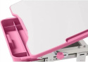 Fun Desk zestaw Sorpresa Pink biurko+krzesło regulowane dla dziewczynki Biały/Różowy Fun Desk zestaw Sorpresa Pink biurko+krzesło regulowane dla dziewczynki Biały/Różowy