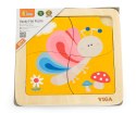 Viga Viga 50136 Puzzle na podkładce - motylek