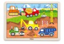 Viga Viga 51463 Puzzle na podkładce 24 elementy - na budowie Viga Viga 51463 Puzzle na podkładce 24 elementy - na budowie