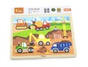 Viga Viga 51463 Puzzle na podkładce 24 elementy - na budowie Viga Viga 51463 Puzzle na podkładce 24 elementy - na budowie