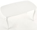 Halmar stół ALEXANDER rozkładany biały MDF lakier drewno lite 150-190x90 Halmar stół ALEXANDER rozkładany biały MDF lakier drewno lite 150-190x90