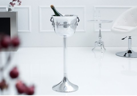 Invicta Interior INVICTA CHAMPAGNE 75 cm chłodziarka do szampana - aluminium Invicta Interior INVICTA CHAMPAGNE 75 cm chłodziarka do szampana - aluminium