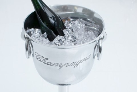 Invicta Interior INVICTA CHAMPAGNE 75 cm chłodziarka do szampana - aluminium Invicta Interior INVICTA CHAMPAGNE 75 cm chłodziarka do szampana - aluminium