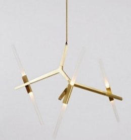 LAMPA WISZĄCA sufitowa CANDELABR 6 ZŁOTA - aluminium, klosze szkło satynowe 6xG9 King Home LAMPA WISZĄCA sufitowa CANDELABR 6 ZŁOTA - aluminium, klosze szkło satynowe 6xG9 King Home