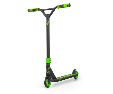 Milly Mally MMX Hulajnoga wyczynowa Scooter Jeździk MMX Buster Green Zielony kółka łożyskowane z hamulcem aluminium stal Milly Mally MMX Hulajnoga wyczynowa Scooter Jeździk MMX Buster Green Zielony kółka łożyskowane z hamulcem aluminium stal