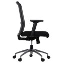 Fotel obrotowy RIVERTON M/L/AL - różne kolory - czarny-czarny - krzesło biurowe do biurka - TILT