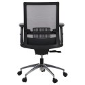 Fotel obrotowy RIVERTON M/L/AL - różne kolory - czarny-czarny - krzesło biurowe do biurka - TILT