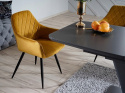 SIGNAL STÓŁ MONTBLANC SZARY MAT MDF+szkło hartowane 160(200)X90 SIGNAL STÓŁ MONTBLANC SZARY MAT MDF+szkło hartowane 160(200)X90