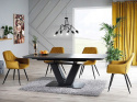SIGNAL STÓŁ MONTBLANC SZARY MAT MDF+szkło hartowane 160(200)X90 SIGNAL STÓŁ MONTBLANC SZARY MAT MDF+szkło hartowane 160(200)X90