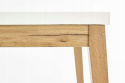 Halmar TRUMP stół blat - biały, nogi - dąb craft 80x80 Halmar TRUMP stół blat - biały, nogi - dąb craft 80x80