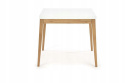 Halmar TRUMP stół blat - biały, nogi - dąb craft 80x80 Halmar TRUMP stół blat - biały, nogi - dąb craft 80x80