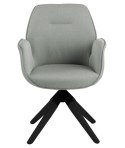 ACTONA Krzesło obrotowe Aura light grey /black auto return ACTONA Krzesło obrotowe Aura light grey /black auto return