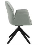 ACTONA Krzesło obrotowe Aura light grey /black auto return ACTONA Krzesło obrotowe Aura light grey /black auto return