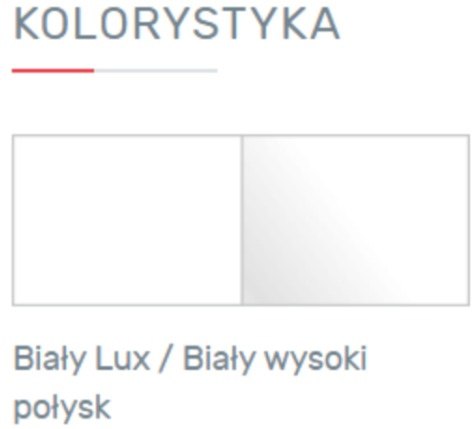 SZAFA MŁODZIEŻOWA UBRANIOWA MEBLAR Bergen System BE1 - Biały Lux / Biały wysoki połysk DWUDRZWIOWA Z SZUFLADĄ SZAFA MŁODZIEŻOWA UBRANIOWA MEBLAR Bergen System BE1 - Biały Lux / Biały wysoki połysk DWUDRZWIOWA Z SZUFLADĄ