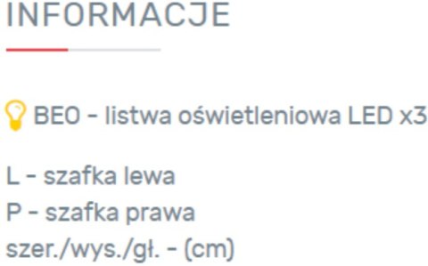 PÓŁKA WISZĄCA MŁODZIEŻOWA MEBLAR Bergen System BE12 - Biały Lux / Biały wysoki połysk płłyta laminowana nad łóżko komodę PÓŁKA WISZĄCA MŁODZIEŻOWA MEBLAR Bergen System BE12 - Biały Lux / Biały wysoki połysk płłyta laminowana nad łóżko komodę