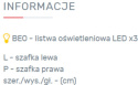 SZAFKA RTV KOMODA NISKA MEBLAR Bergen System BE8 -Biały Lux /Biały wysoki połysk płyta laminowana do salonu pokoju młodzieżowego