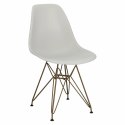 D2.DESIGN Krzesło P016 PP Gold light grey D2.DESIGN Krzesło P016 PP Gold light grey
