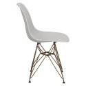 D2.DESIGN Krzesło P016 PP Gold light grey D2.DESIGN Krzesło P016 PP Gold light grey