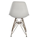 D2.DESIGN Krzesło P016 PP Gold light grey D2.DESIGN Krzesło P016 PP Gold light grey
