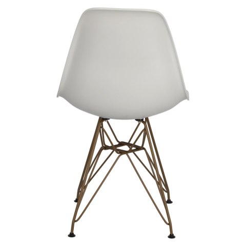 D2.DESIGN Krzesło P016 PP Gold light grey D2.DESIGN Krzesło P016 PP Gold light grey