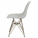 D2.DESIGN Krzesło P016 PP Gold light grey D2.DESIGN Krzesło P016 PP Gold light grey