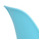 D2.DESIGN Krzesło P016 PP Gold ocean blue D2.DESIGN Krzesło P016 PP Gold ocean blue