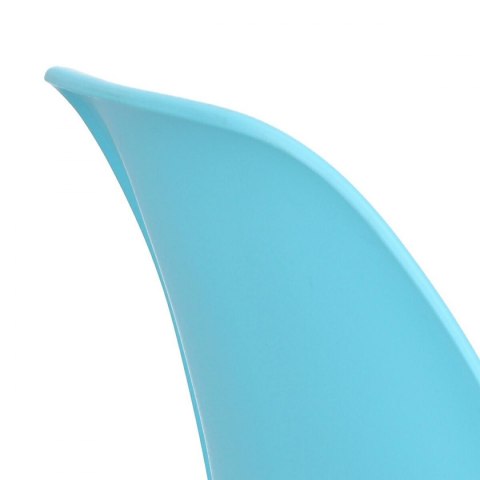 D2.DESIGN Krzesło P016 PP Gold ocean blue D2.DESIGN Krzesło P016 PP Gold ocean blue