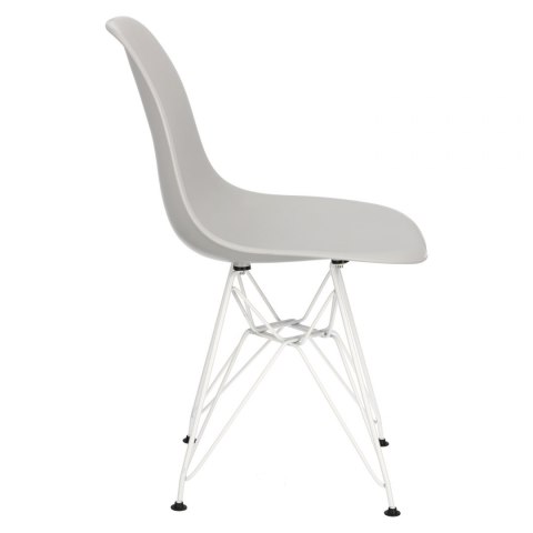 D2.DESIGN Krzesło P016 PP White light grey D2.DESIGN Krzesło P016 PP White light grey