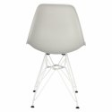 D2.DESIGN Krzesło P016 PP White light grey D2.DESIGN Krzesło P016 PP White light grey