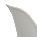 D2.DESIGN Krzesło P016 PP White light grey D2.DESIGN Krzesło P016 PP White light grey
