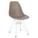 D2.DESIGN Krzesło P016 PP White mild grey D2.DESIGN Krzesło P016 PP White mild grey