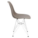 D2.DESIGN Krzesło P016 PP White mild grey D2.DESIGN Krzesło P016 PP White mild grey