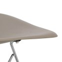 D2.DESIGN Krzesło P016 PP tworzywo mild grey beżowe, chromowane nogi metalowe nowoczesne i funkcjonalne D2.DESIGN Krzesło P016 PP tworzywo mild grey beżowe, chromowane nogi metalowe nowoczesne i funkcjonalne