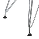 D2.DESIGN Krzesło P016 PP niebieskie, chromowane n ogi D2.DESIGN Krzesło P016 PP niebieskie, chromowane n ogi