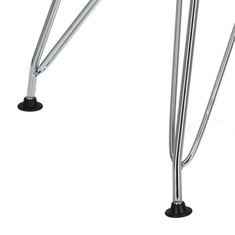 D2.DESIGN Krzesło P016 PP niebieskie, chromowane n ogi D2.DESIGN Krzesło P016 PP niebieskie, chromowane n ogi