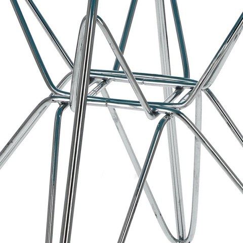 D2.DESIGN Krzesło P016 PP tworzywo ocean blue niebieskie, chromowane nogi metalowe wygodne i funkcjonalne D2.DESIGN Krzesło P016 PP tworzywo ocean blue niebieskie, chromowane nogi metalowe wygodne i funkcjonalne