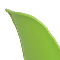 D2.DESIGN Krzesło P016 PP tworzywo zielone, metalowe chromowane nogi nowoczesne i wygodne D2.DESIGN Krzesło P016 PP tworzywo zielone, metalowe chromowane nogi nowoczesne i wygodne