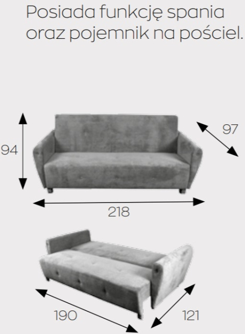 Markos Kanapa / Wersalka / Sofa LAGOS Markos Kanapa / Wersalka / Sofa LAGOS