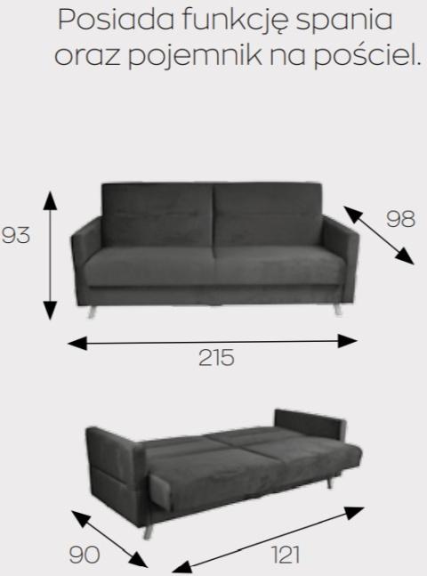 Markos Kanapa / Wersalka / Sofa VEGA Markos Kanapa / Wersalka / Sofa VEGA