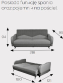 Markos Kanapa / Wersalka / Sofa WESTA Markos Kanapa / Wersalka / Sofa WESTA