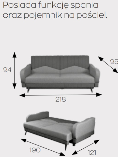 Markos Kanapa / Wersalka / Sofa WESTA Markos Kanapa / Wersalka / Sofa WESTA