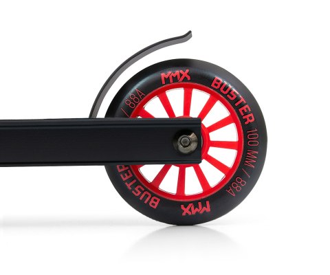 Milly Mally MMX Hulajnoga wyczynowa MMX Buster Scooter Jeździk Red Czerwona aluminium stal kółka łożyskowane z hamulcem Milly Mally MMX Hulajnoga wyczynowa MMX Buster Scooter Jeździk Red Czerwona aluminium stal kółka łożyskowane z hamulcem