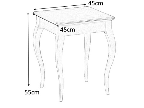 SIGNAL ŁAWA STOLIK PADOVA C CIEMNY ORZECH 45x45 BLAT MDF + FORNIR PODSTAWA DREWNO KWADRAT DO SALONU POKOJU RECEPCJI SIGNAL ŁAWA STOLIK PADOVA C CIEMNY ORZECH 45x45 BLAT MDF + FORNIR PODSTAWA DREWNO KWADRAT DO SALONU POKOJU RECEPCJI