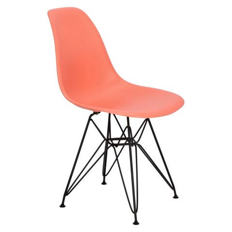 D2.DESIGN Krzesło P016 PP Black dark peach D2.DESIGN Krzesło P016 PP Black dark peach