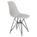 D2.DESIGN Krzesło P016 PP Black light grey D2.DESIGN Krzesło P016 PP Black light grey