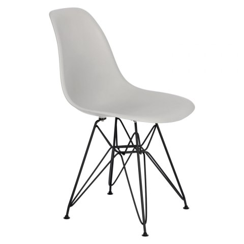 D2.DESIGN Krzesło P016 PP Black light grey D2.DESIGN Krzesło P016 PP Black light grey