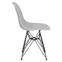 D2.DESIGN Krzesło P016 PP Black light grey D2.DESIGN Krzesło P016 PP Black light grey