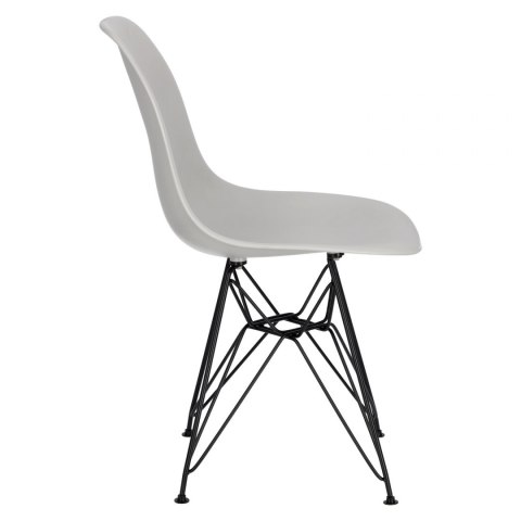 D2.DESIGN Krzesło P016 PP Black light grey D2.DESIGN Krzesło P016 PP Black light grey