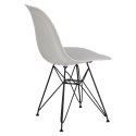 D2.DESIGN Krzesło P016 PP Black light grey D2.DESIGN Krzesło P016 PP Black light grey